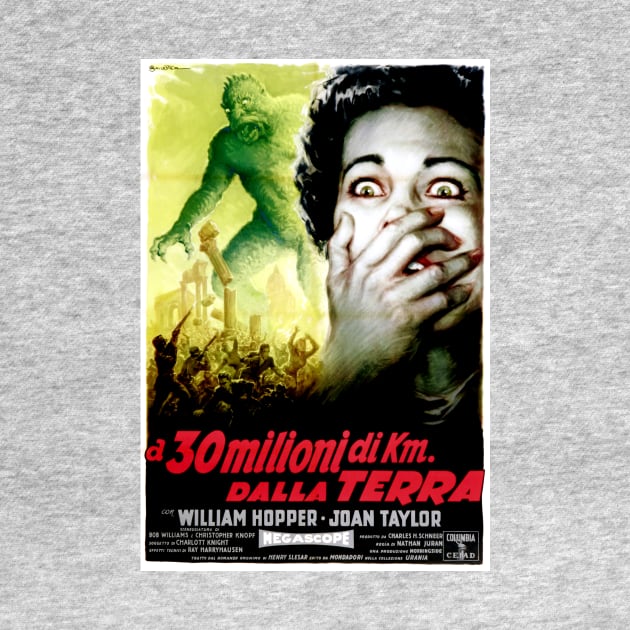 20 Million Miles to the Earth (Italian Poster) by Scum & Villainy